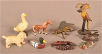 Cast Iron Animal Bottle Openers and Paperweights.