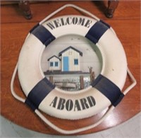 Welcome Aboard Ships Wall Decor