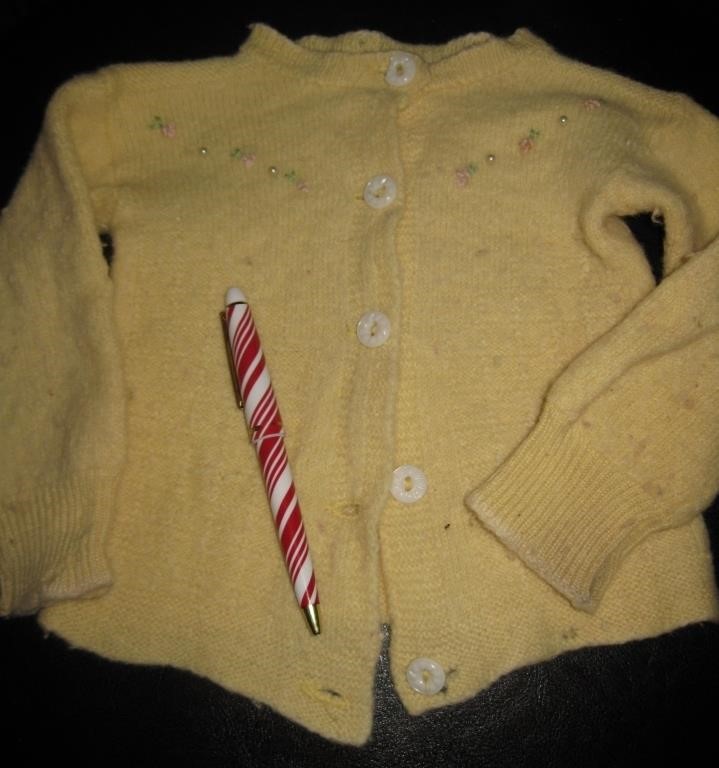 Vintage Tiny Toddler Sweater