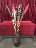 Decorative All Natural Vase & Arrangement