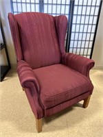 La-z-boy upholstered wing back recliner chair