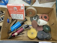 Air drive cut-off tools & accessories
