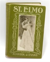 1st Edition "St. Elmo" by Augusta J. Evens - 1896