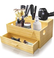 EASYLIVIN Hair Tools Organizer with Drawer -