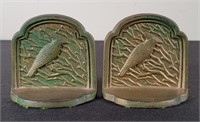 Cast Iron Cardinal Bookends (2)