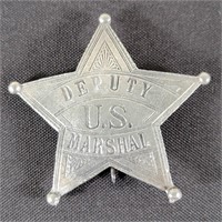 Old West Style U.S. Deputy Marshall Badge