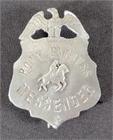 Pony Express Messenger Badge