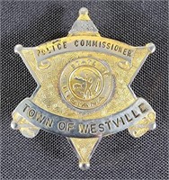 Town of Westville, In. Police Commissioner Badge