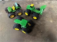 Diecast John Deere Tractor set