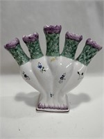 5 bud vases made in Portugal