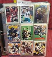 APPROX. 200 MIXED SPORTS TRADING CARDS ALBUM