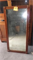 Primitive Mirror in wood frame G