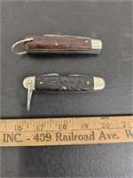 (2) Pocket Knives- Including Colonial- Both As