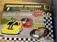 SLOT CAR TRACK AND CARS