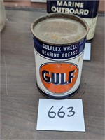 Gulf Grease Can