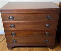 Vintage Mengel Furniture Mahogany 4 Drawer Chest