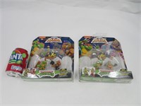 2 set de figurines Teenage Mutant Ninja Turtles