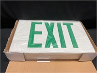 Lighted Exit sign