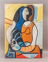 OOC Sgd Picasso '1961 Galerie G. Augustina Paris