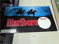 Marlboro Cardboard Sign