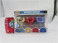 Funko Pop triple pack , Wonder Woman '' Limited