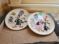Warner Bros. Daffy, Bugs, Foghorn Leghorn Plates