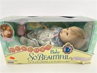 NIB Playmates Baby so Beautiful doll in original