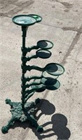 Cast Iron Plant Stand 33" high with adjustable