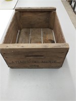Wooden Aymer Del Monte Grape Box