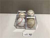 Autographed Baseballs