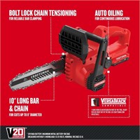 $139  CRAFTSMAN 20V Max 10-in Cordless Chainsaw