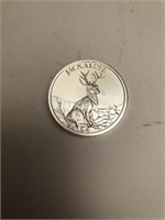 Jackalope 2 oz Silver Round