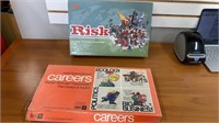 Risk Bord Game and Careers Game