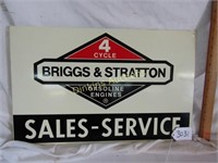 Briggs and Straton Falanged Sign