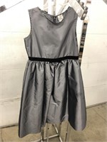 Youth sized evening dress in gray from Green Dog
