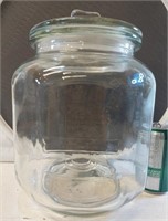 Planters Peanuts Glass Jar/Lid