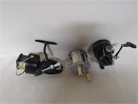 3 Reels, Mitchell 300 Bait Caster Closed Face