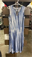 New With Tags Zilcremo Blues Tie Dyed Summer Sleev