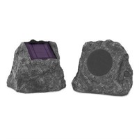 Innovative Tech Solar Charging Rock Speakers