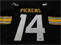 GEORGE PICKENS SIGNED FOOTBALL JERSEY WITH COA