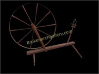 Large Primitive Spinning Wheel