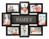 kieragrace KG Family Eight Openings Collage Frame