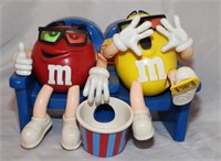 Red & Yellow M&M Movie Theatre Candy Dispenser