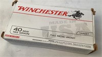 Winchester 'White Box' 40 S&W Ammo