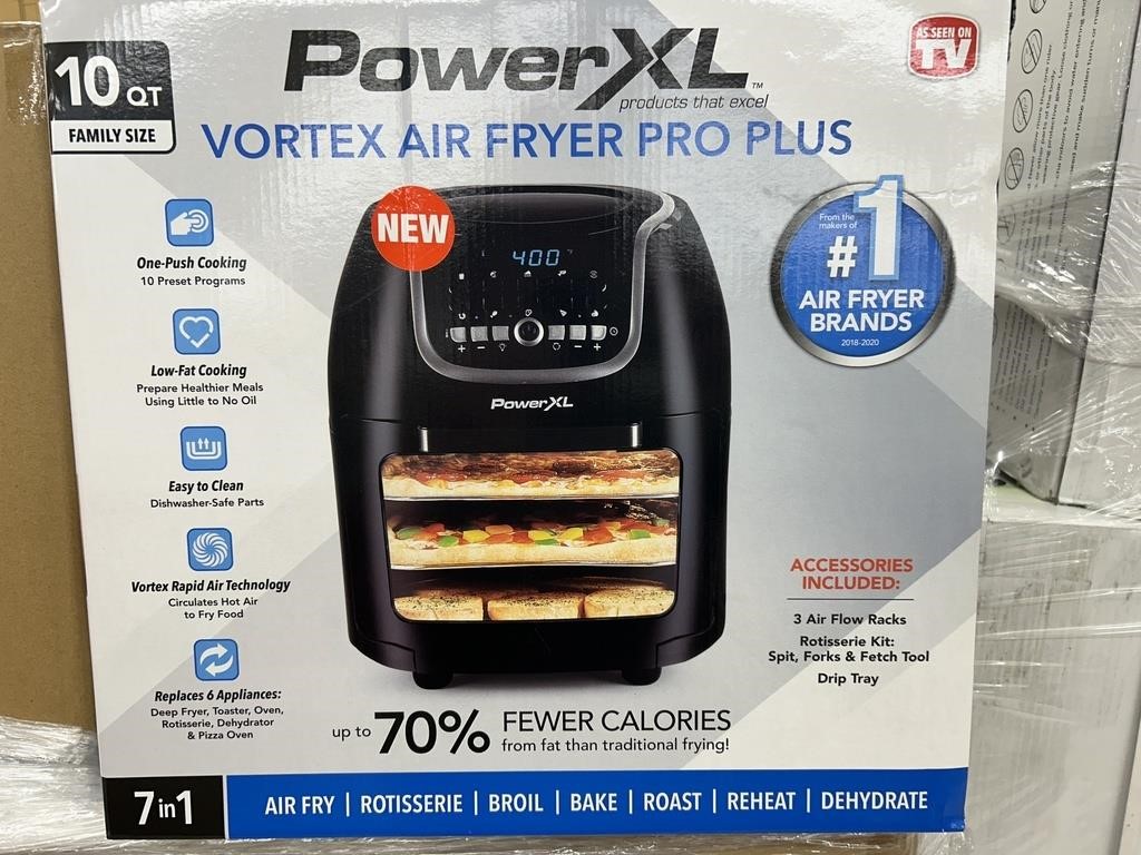 (12x) PowerXL Vortex Air Fryer Pro Plus