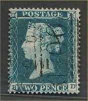GREAT BRITAIN #10 USED AVE