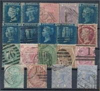 GREAT BRITAIN #17//82 USED AVE-VF
