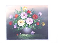 Decorative Floral Painting Print 24 x 20