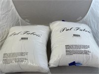 2 pcs- Pal Fabric Pillow Inserts