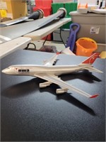 Northwest Airlines plane replica 10x11